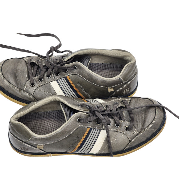 Skechers Shoes Mens 9.5 Sorino Duarte Leather Sneakers Lace Up Low Top 64460 main image 12